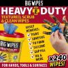 Picture of Big Wipes Heavy-Duty Pro+ (red top) bucket 240 wipes