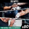 Picture of Big Wipes Multi-Surface Pro+ Bio (green top) tub 80 wipes