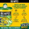 Picture of Big Wipes Multi-Surface Pro+ Bio (green top) bucket 240 wipes