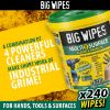 Picture of Big Wipes Multi-Surface Pro+ Bio (green top) bucket 240 wipes