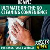 Picture of Big Wipes Multi-Surface Pro+ Bio (green top) bucket 240 wipes