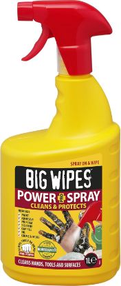 Picture of Big Wipes Power Spray Pro+ 1ltr spray bottle cleaner