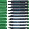 Picture of SCHNEIDER MAXX 130 PERMANENT MARKER BULLET TIP 1mm - 3mm GREEN (PACK 10)