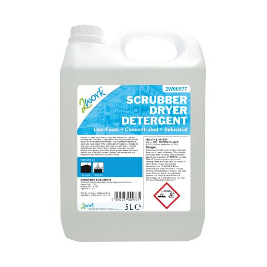 Picture of 2WORK SCRUBBER DRYER DETERGENT 5L