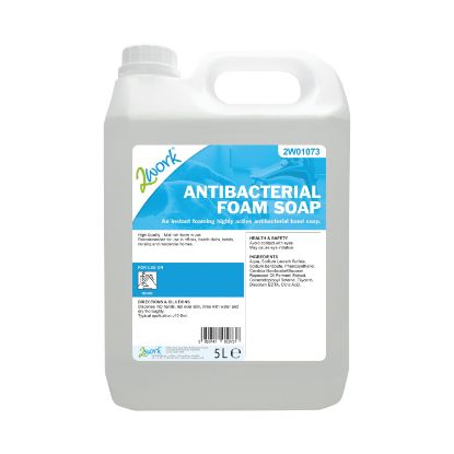 Picture of 2WORK ANTIBACTERIAL FOAM SOAP 5L
