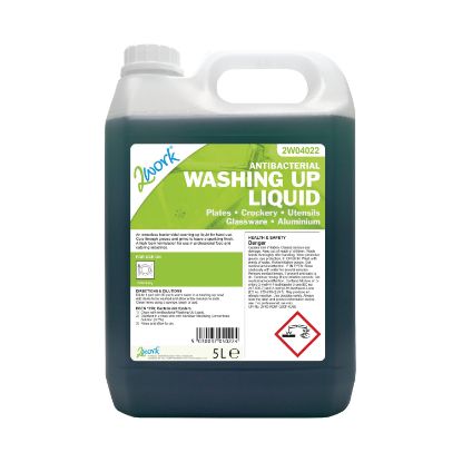 Picture of 2WORK WASHING UP LIQUID ANTIBACT 5L