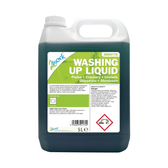 Picture of 2WORK WASHING UP LIQUID FRESH 5L