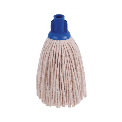 Picture of 2WORK 12OZ PY SMOOTH MOP BLUE PK10