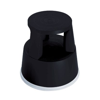 Picture of 2WORK PLASTIC STEP STOOL BLACK