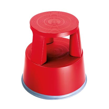 Picture of 2WORK PLASTIC STEP STOOL RED