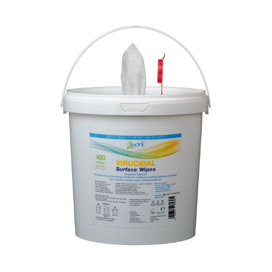 Picture of 2WORK VIRUCIDAL SURFACE WIPES PK400
