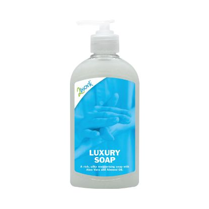 Picture of 2WORK HAND SOAP AV/ALMOND 300ML PK6