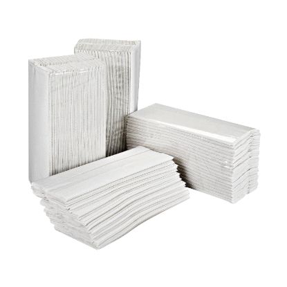 Picture of 2WORK HND TOWEL 2PLY CFLD WHT PK2355