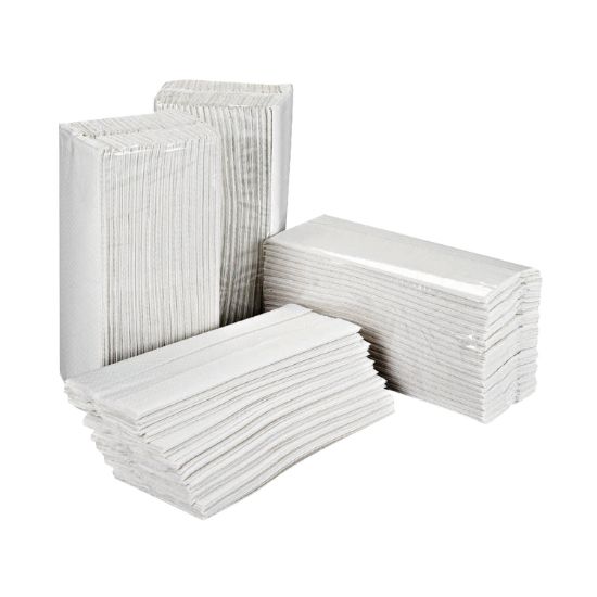 Picture of 2WORK HND TOWEL 2PLY CFLD WHT PK2355