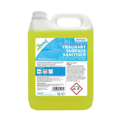 Picture of 2WORK FRAGRANT SURFACE SANITISER 5L