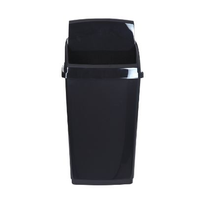 Picture of 2WORK SWING TOP BIN 30 LITRE BLACK