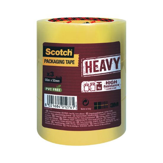 Picture of SCOTCH HD PACKING TAPE 50X66 CLR P3