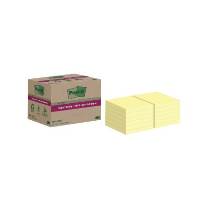 Picture of POST-IT S/S RECYC 76X76 C/YLLW PK12