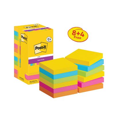 Picture of POST-IT S/STICK 76X76 90S CRNVL PK12