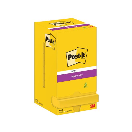 Picture of POST-IT S/STICKY 76X76 90S UYLW PK12