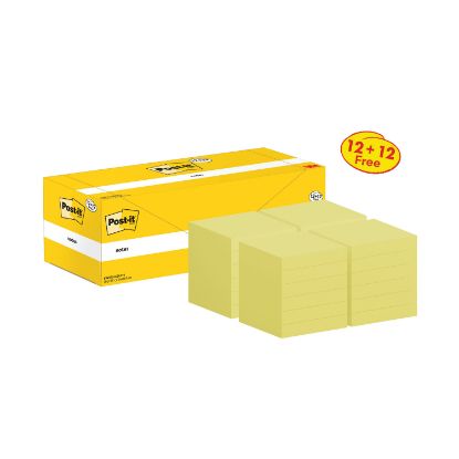 Picture of POST-IT NOTES 76X76 100S C/YLW PK24