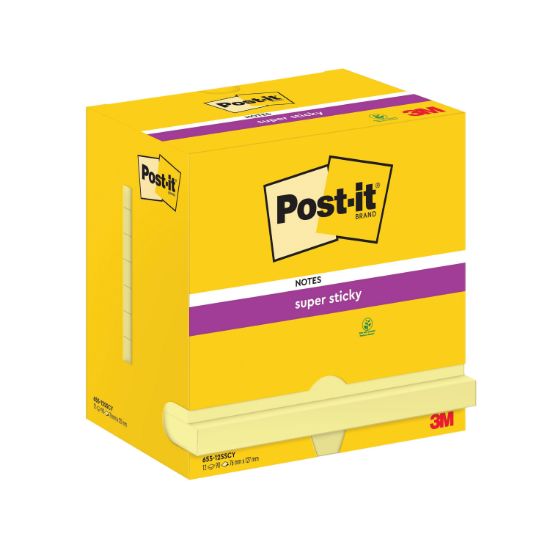 Picture of POST-IT S/STIK 76X127 90S C/YLW PK12