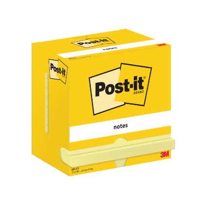 Picture of POST-IT NOTES 76X127 100S C/YLW PK12