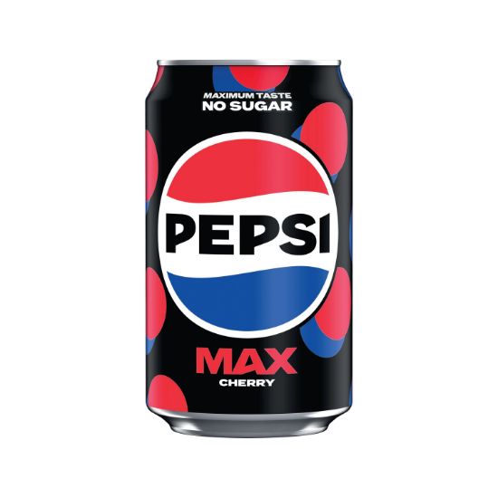 Picture of PEPSI MAX CHERRY CANS 330ML PK24