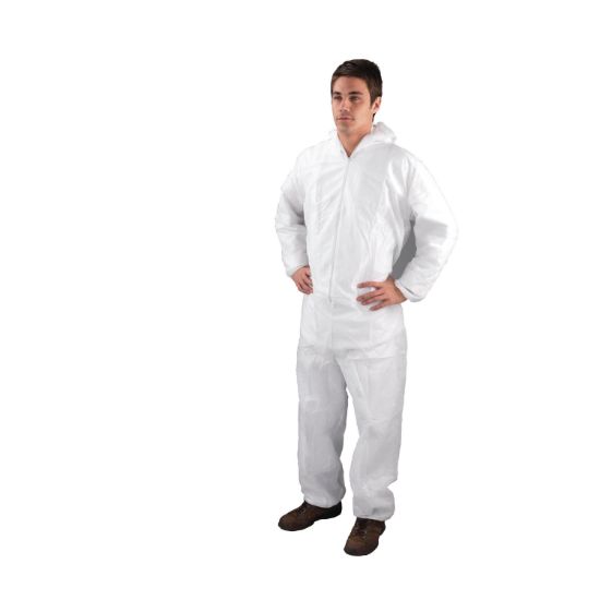 Picture of HPC NON-WOVEN COVERALLS XXL WHITE