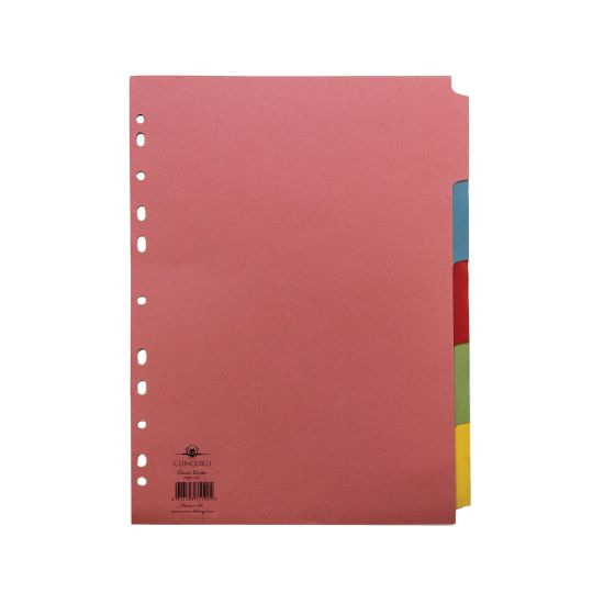 Picture of CONCORD PASTEL A4 5-PART SUB DVDRS