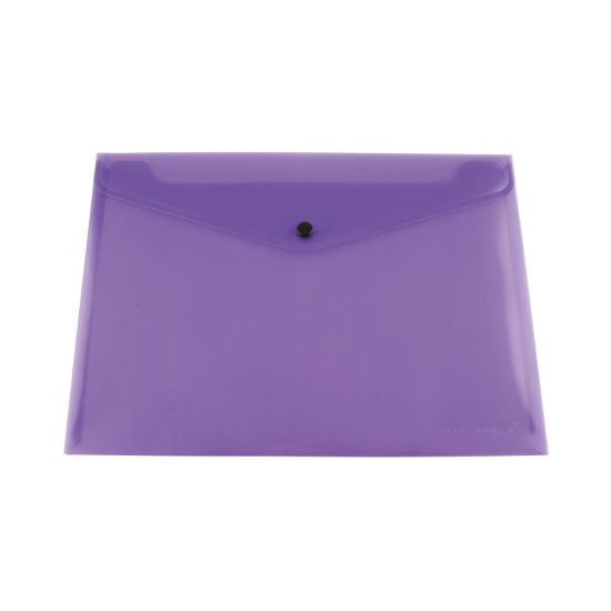 Picture of Q-CONNECT DOC FOLDER A4 PURPLE PK12