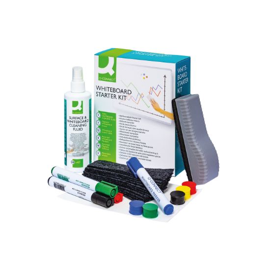 Picture of Q-CONNECT WHITEBOARD STARTER KIT