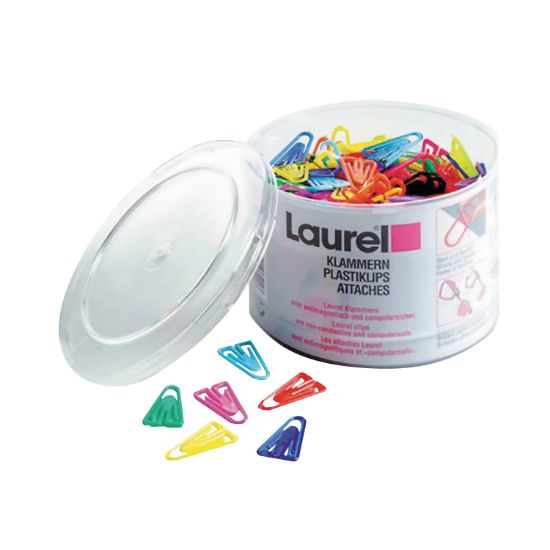 Picture of PLASTIC PAPERCLIP 60MM ASSORTED P75