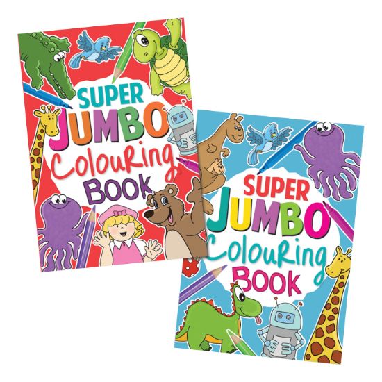 Picture of ARTBOX JUMBO COLOURING BOOK PK6