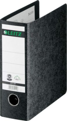 Picture of Leitz 1075 A5 Board Lever Arch Files Black Pack of 5