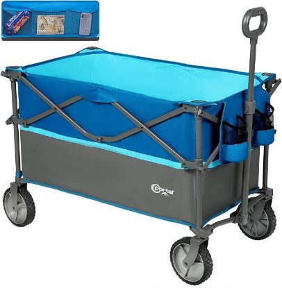 Picture of PORTAL XL Deeper Trolley Folding Larger Capacity Pull along Cart Collapsible