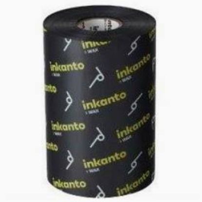 Picture of 110mm x 450m Black Thermal Transfer Wax Resin Grade Ribbons