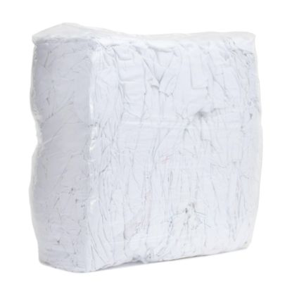 Picture of White Low Lint wiping rags
