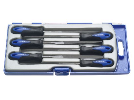 Picture of FAI/FULL PRECISION NEEDLE FILE SET 6PC