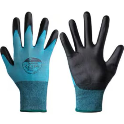 Picture of Polyco Dyflex Air Blue/Black Gloves Size 9