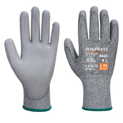 Picture of Cut C A622 Gloves MR PU Palm glove SIZE L (9)