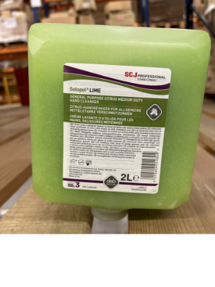 Picture of Deb Lime Heavy Duty Hand Cleaner 2 Litre