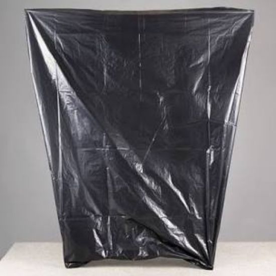 Picture of WHEELIE BIN LINERS Pack of 100  BLACK 762MM X 1143MM X 1372MM