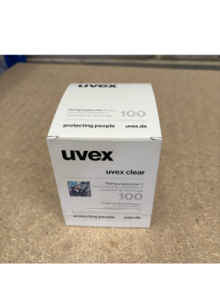 Picture of 100 UVEX CLEAR CLEANING TOWELS 9963005