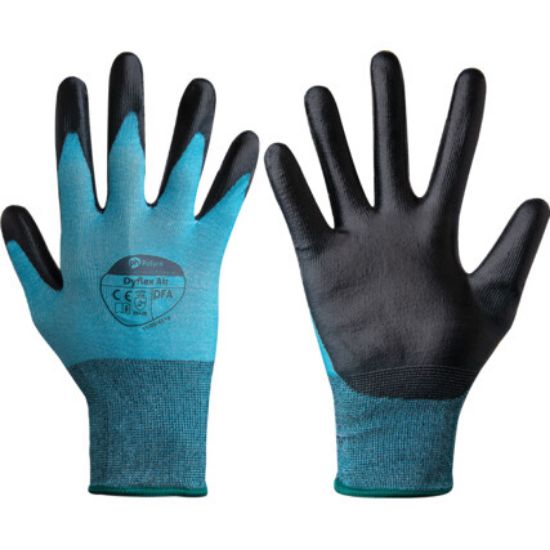 Picture of Polyco Dyflex Air Blue/Black Gloves Size 10