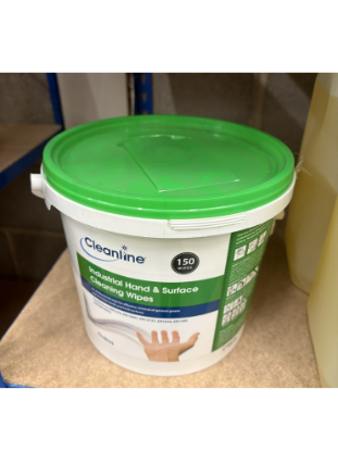 Picture of Cleanline Industrial Hand & Surface Wipe (BU 150) (EA)CL4035
