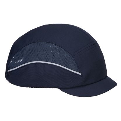 Picture of Portwest PS69 Navy Airtech Cap 25mm Micro Peak