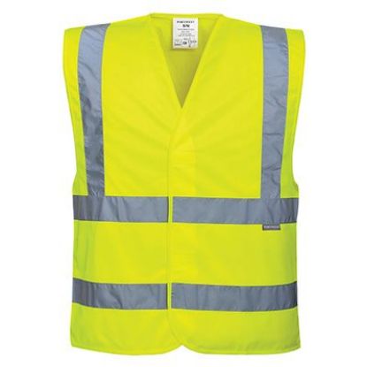 Picture of HI-VIS VEST YELLOW MEDIUM
