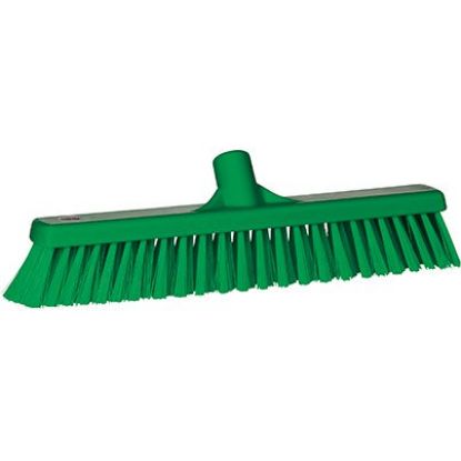 Picture of VIK 410MM GREEN SOFT/STIFF FLOOR BROOM 31742