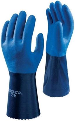Picture of SIZE LARGE SHOWA 720R NITRILE GAUNTLET